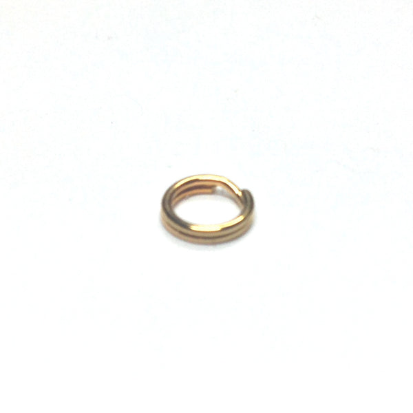 9MM Jump Ring-Gold-Plated (144 Pieces)