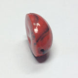 18X13MM Coral Matrix Oval Flatback Bead (36 pieces)