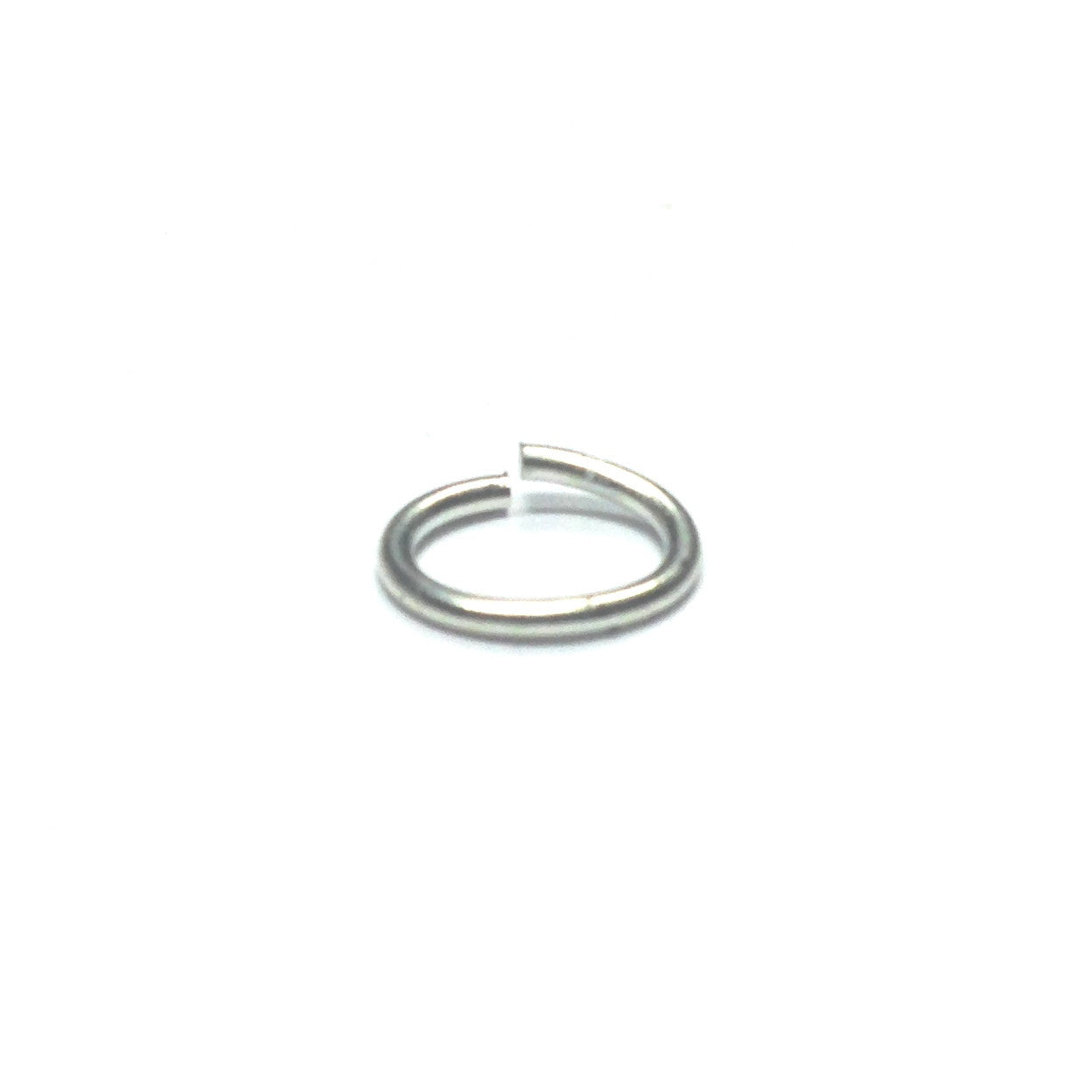 Sterling Silver Oval Jump Ring 25 Pcs.