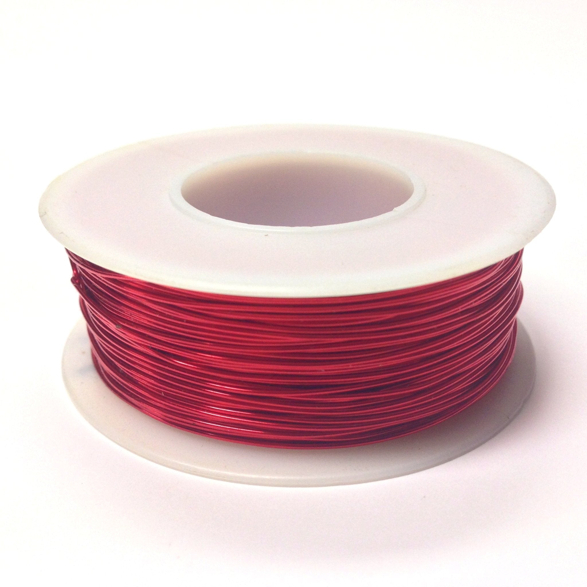 22 Red Copper Wire 4 Oz Spool (~125 Ft) (1 pieces)