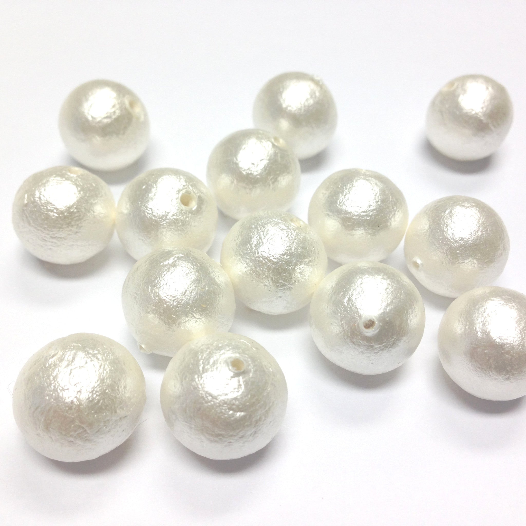 Pearl Cotton Balls - Size 8 - White - (116-8-WHT)